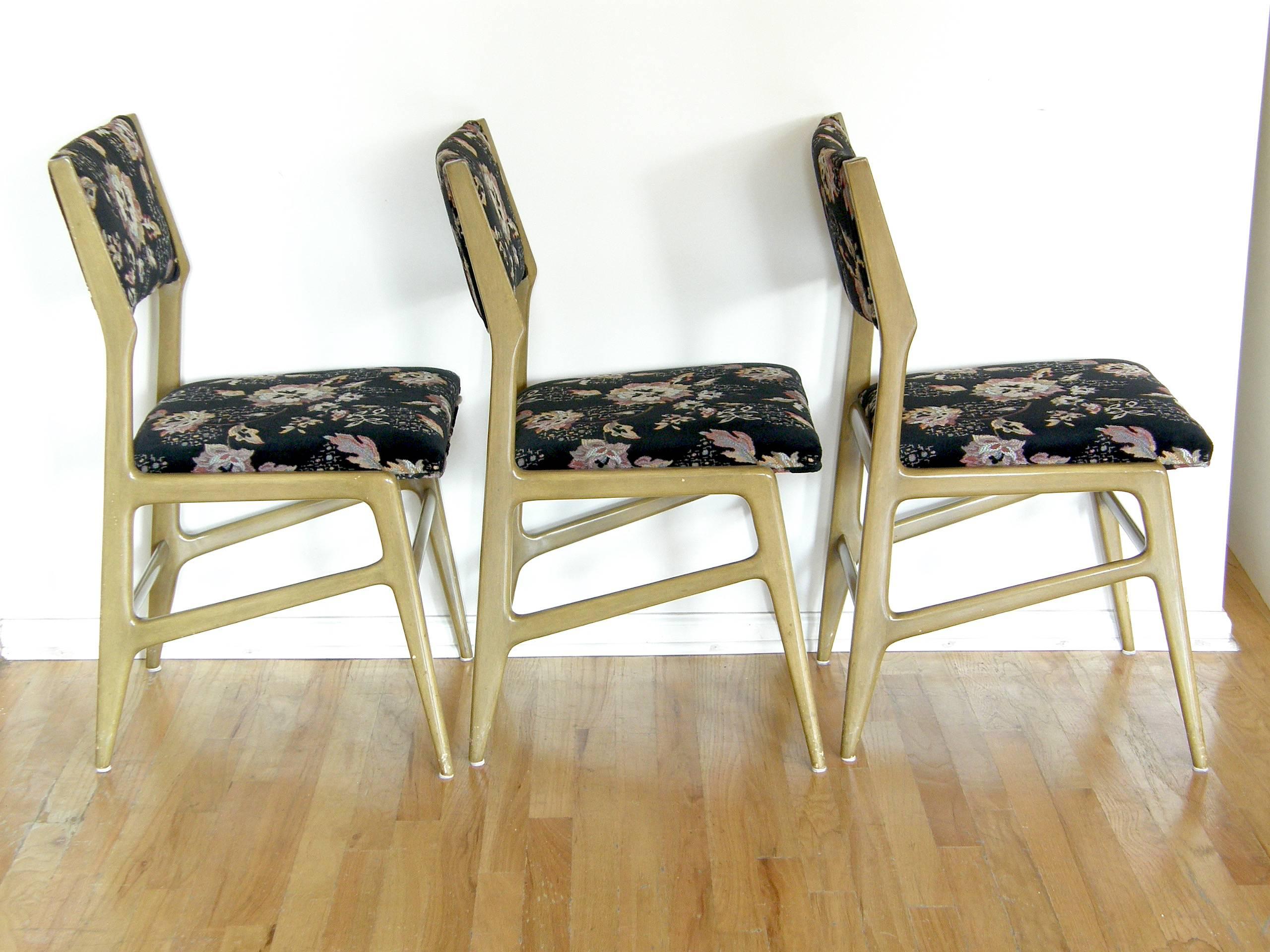 Set of Six Gio Ponti Dining Chairs 2