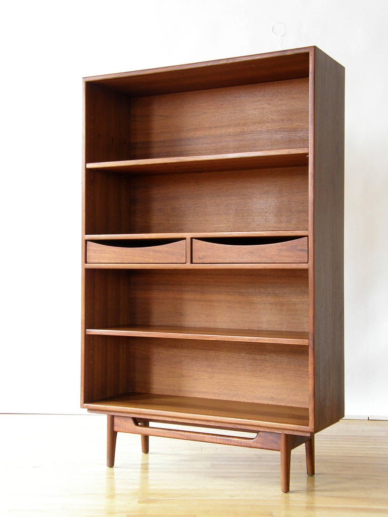 Jens Risom Bookcase with Drawers at 1stDibs bookcase with drawers