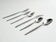 Folke Arström "Focus" Flatware Set Ten Six-Piece Place Settings Plus Extras