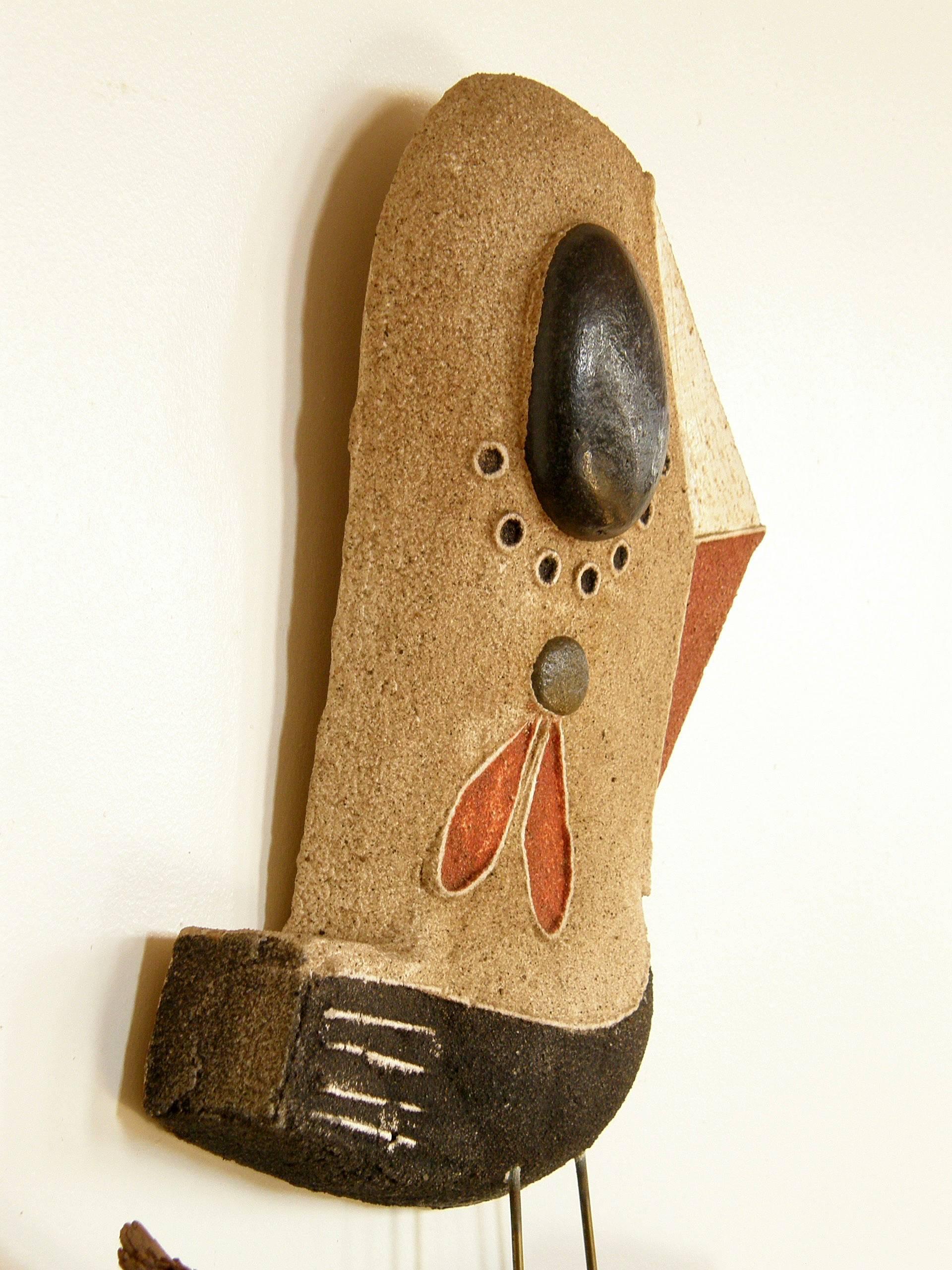 Mid-20th Century Sand Cast Wall Sculpture of a Bird on a Branch by George Nelson