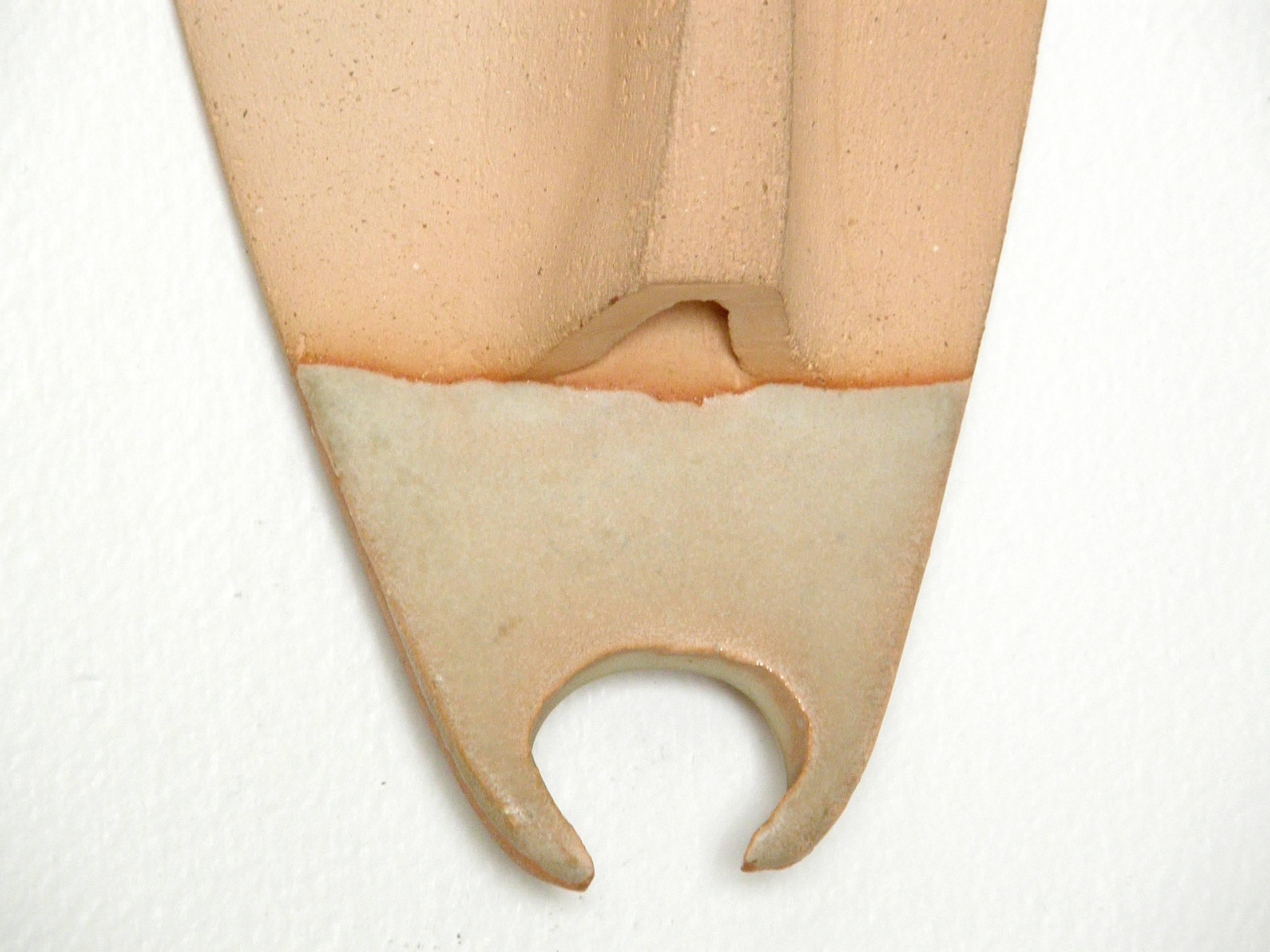 Pair of Ceramic Wall Masks 3