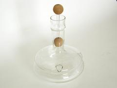 Dr. Peter Schlumbohm for Chemex Glass Water Kettle with Cork Balls Stopper