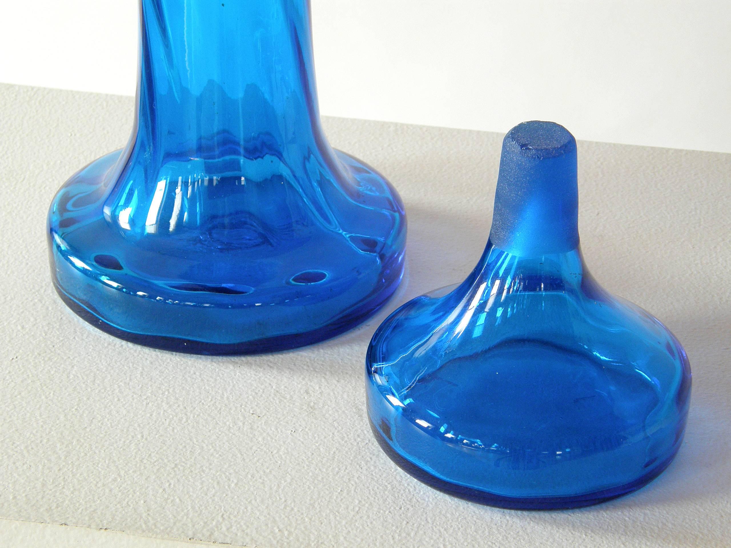 Mid-20th Century Blenko Glass Decanter