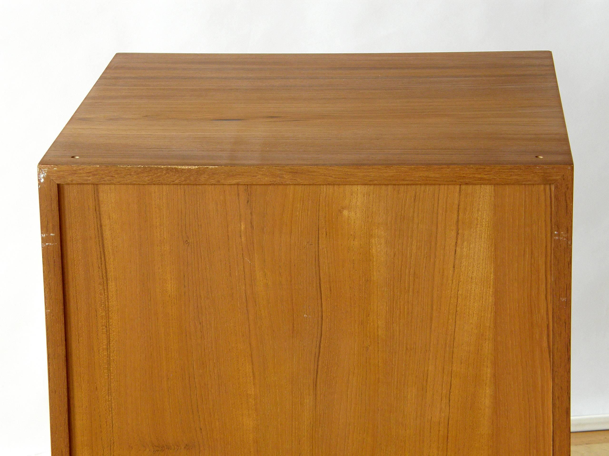 Finn Juhl Teak Cresco Cube Storage Cabinet for France and Sons 3
