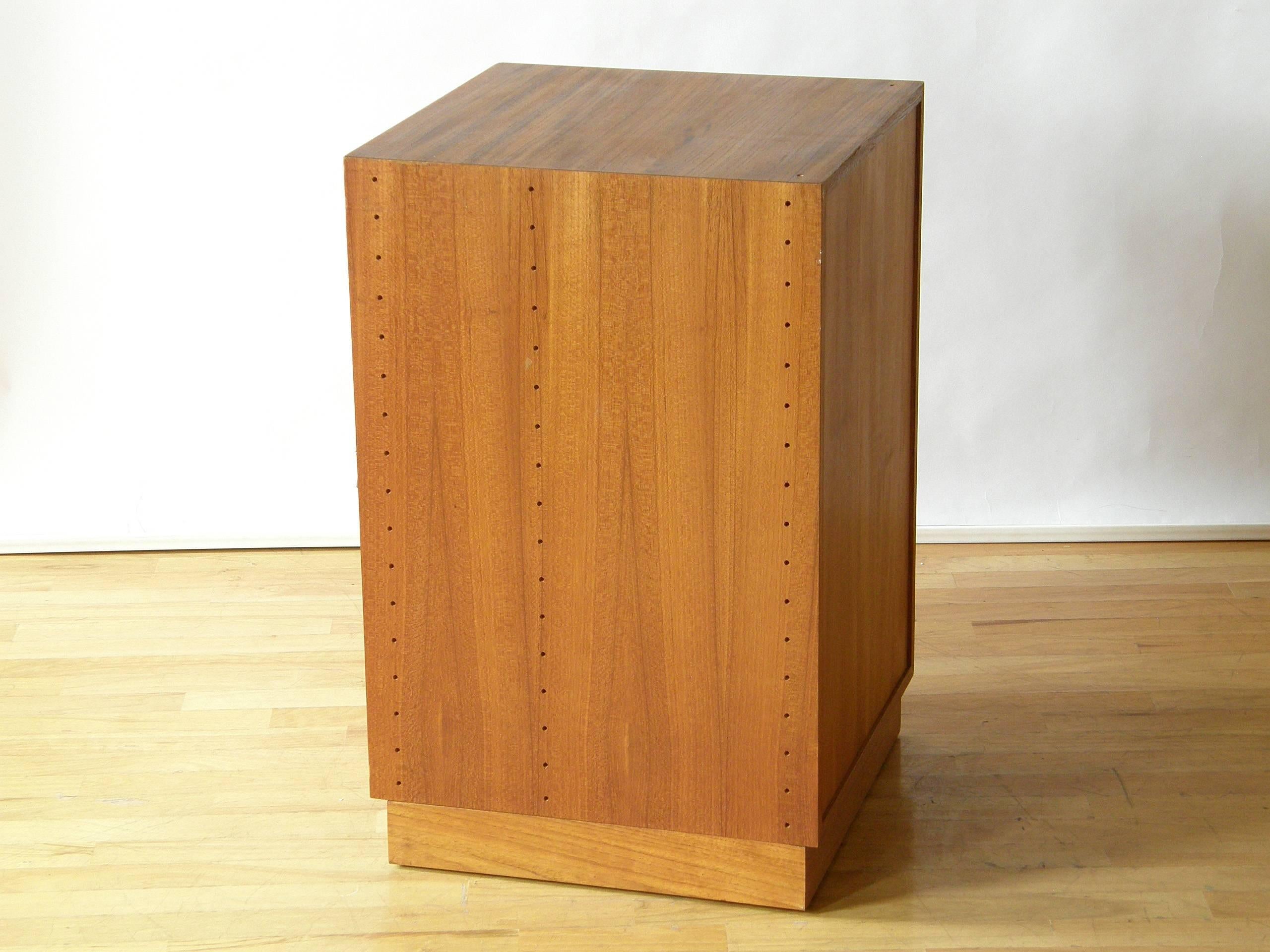 Finn Juhl Teak Cresco Cube Storage Cabinet for France and Sons 1