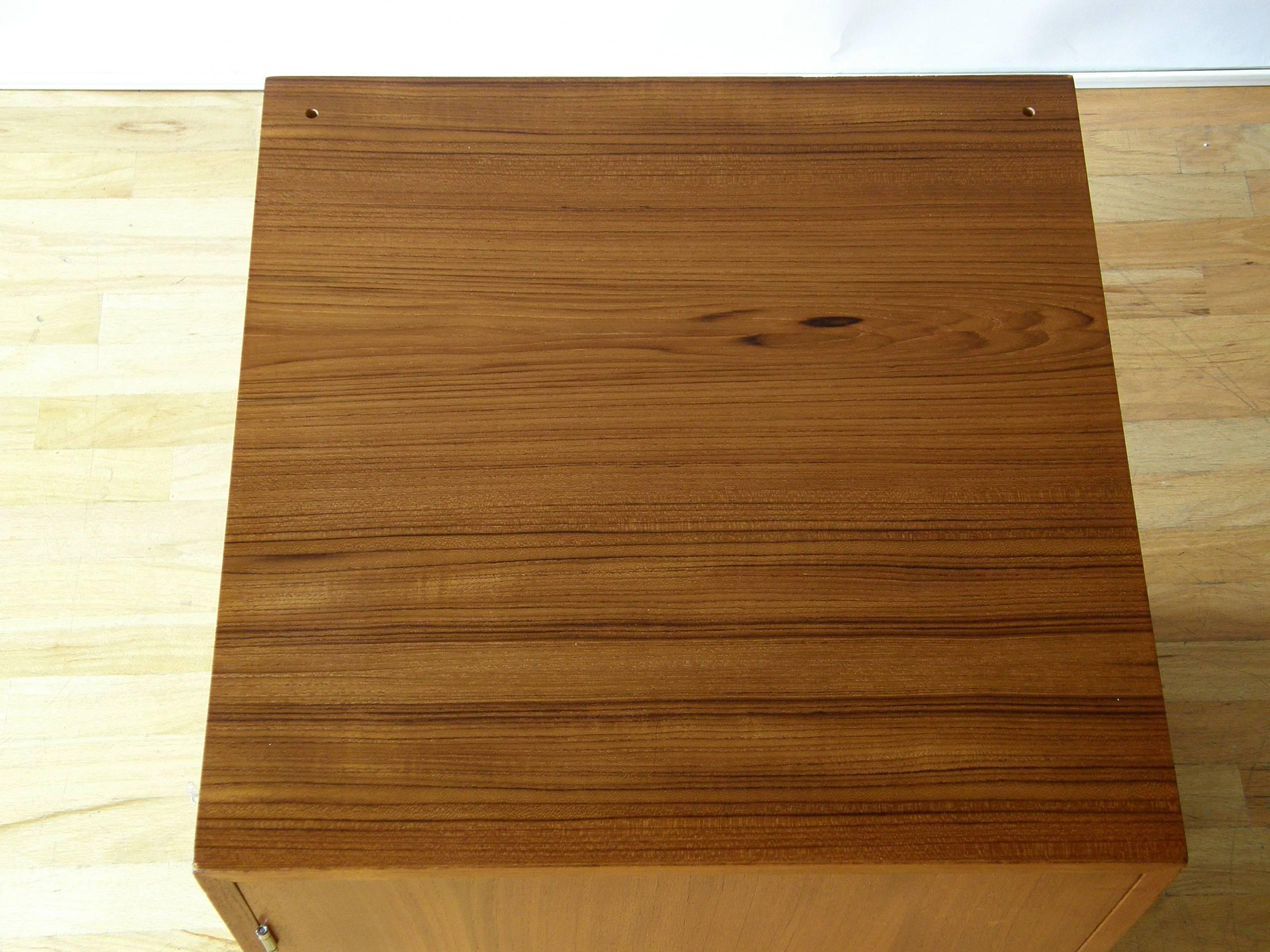 Finn Juhl Teak Cresco Cube Storage Cabinet for France and Sons 4