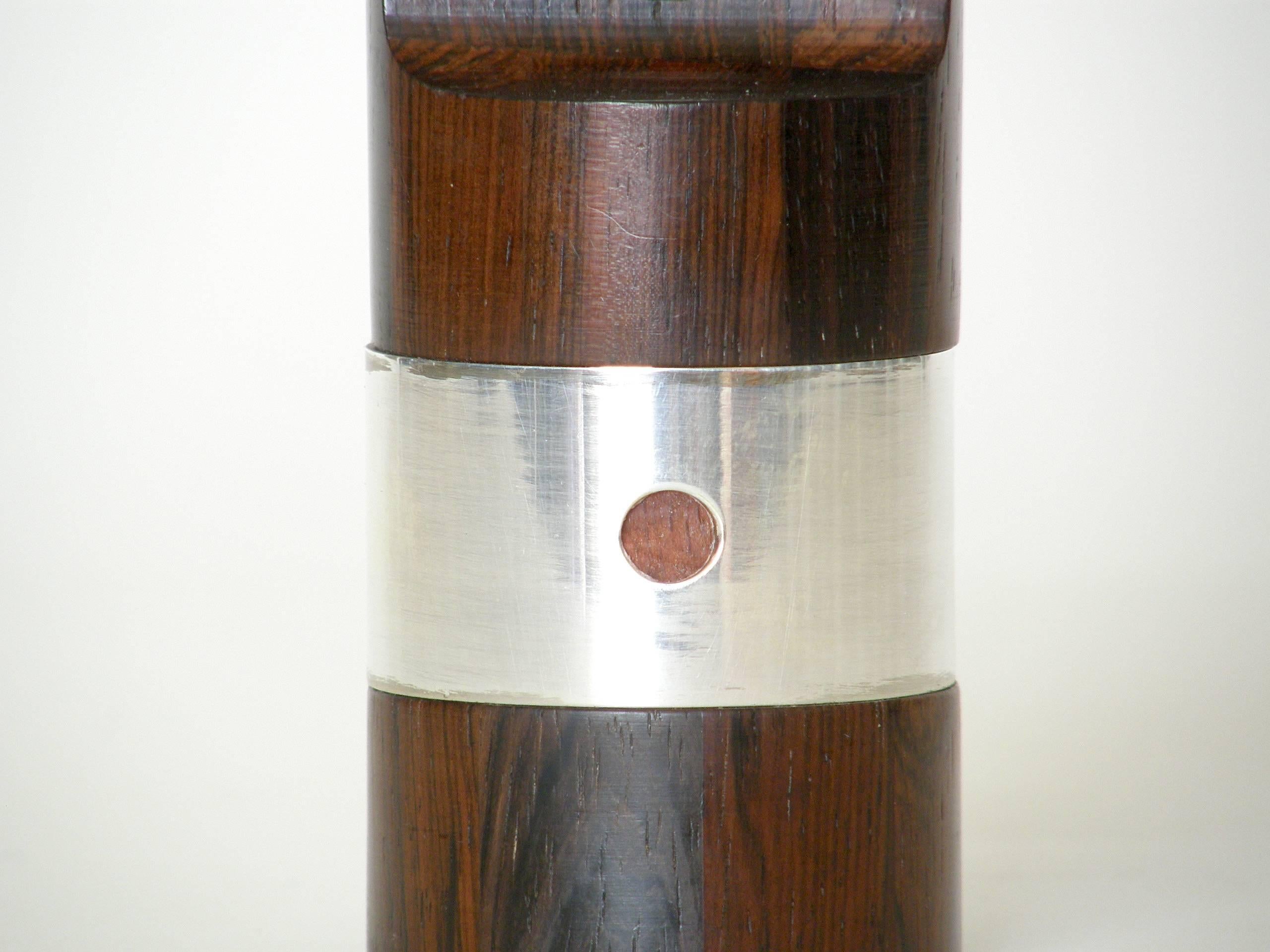 Mid-Century Modern Dansk Rare Woods Pepper Mill