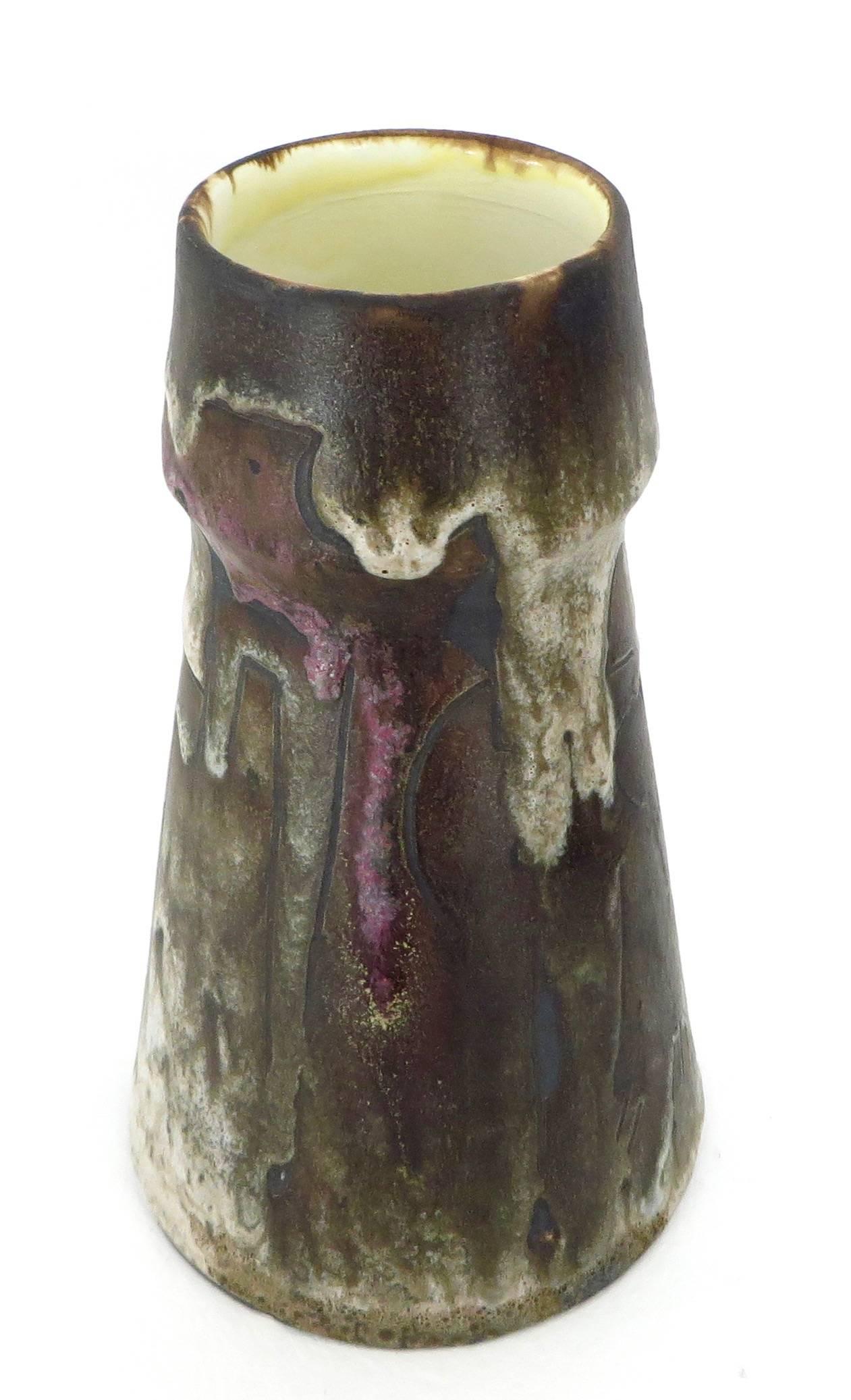 Vase français Marius Besson, Vallauris Excellent état à Chicago, IL
