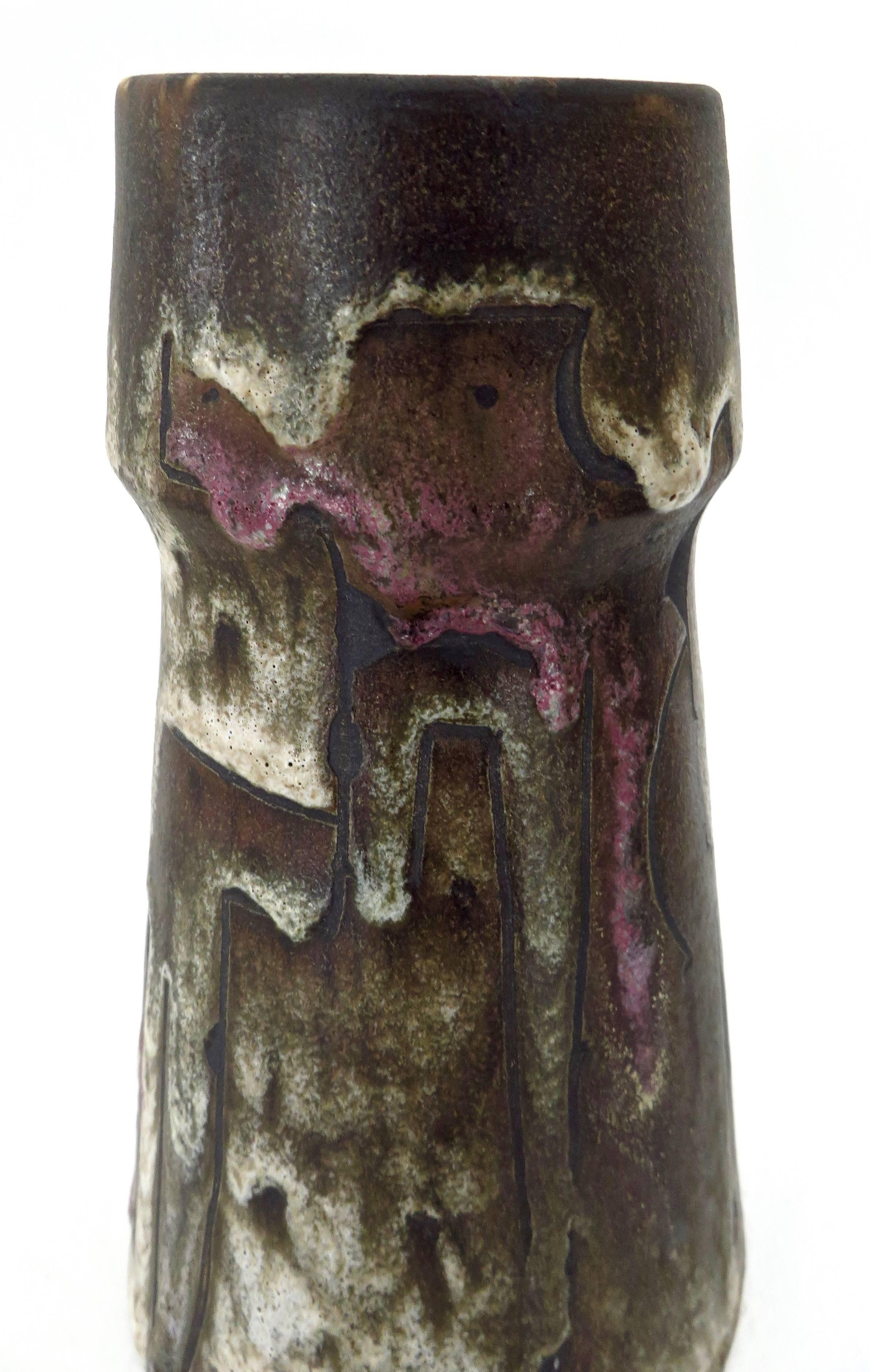 Français Vase français Marius Besson, Vallauris