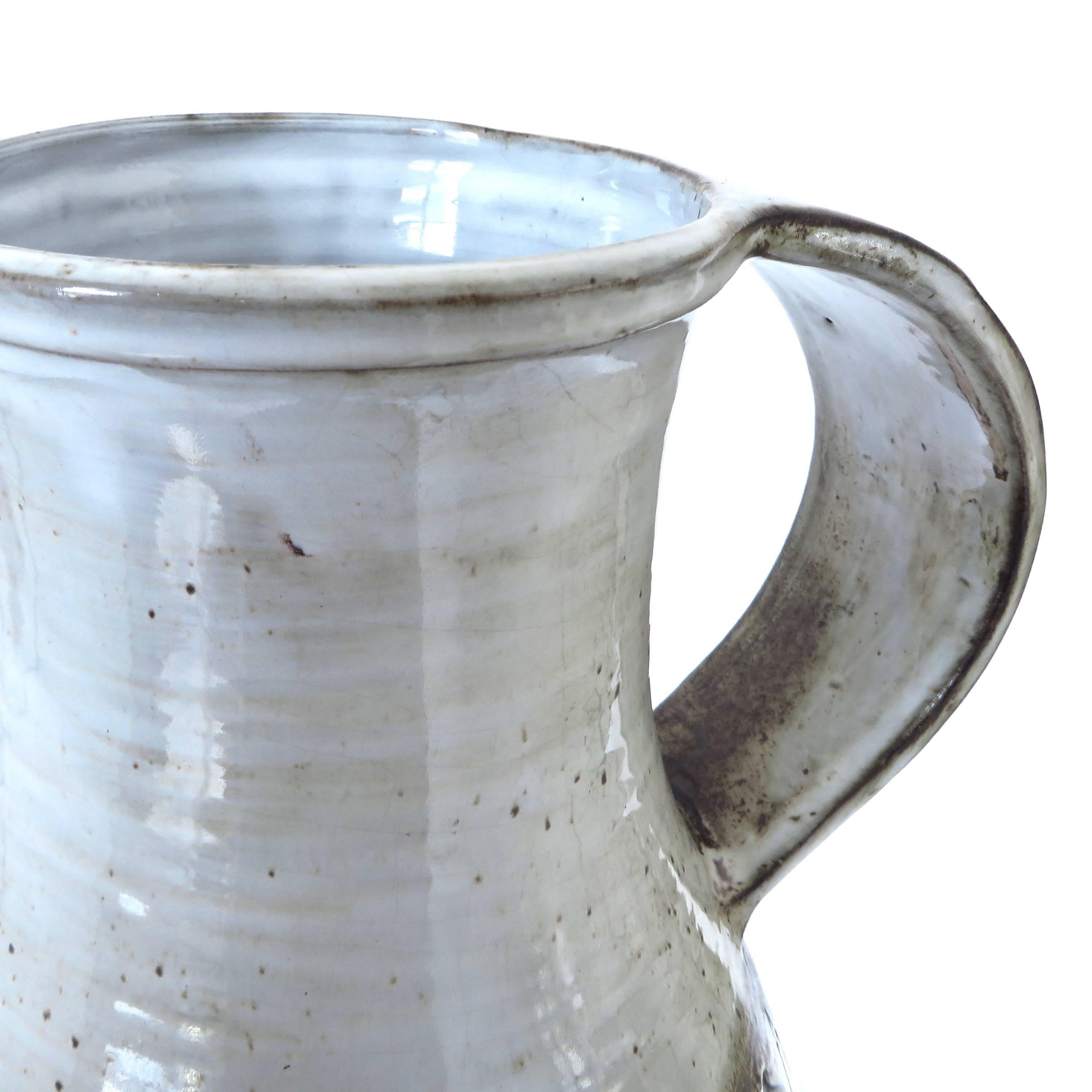 Monumental French Ceramic Pitcher by Jaques Pouchain Atelier Dieulefit 3