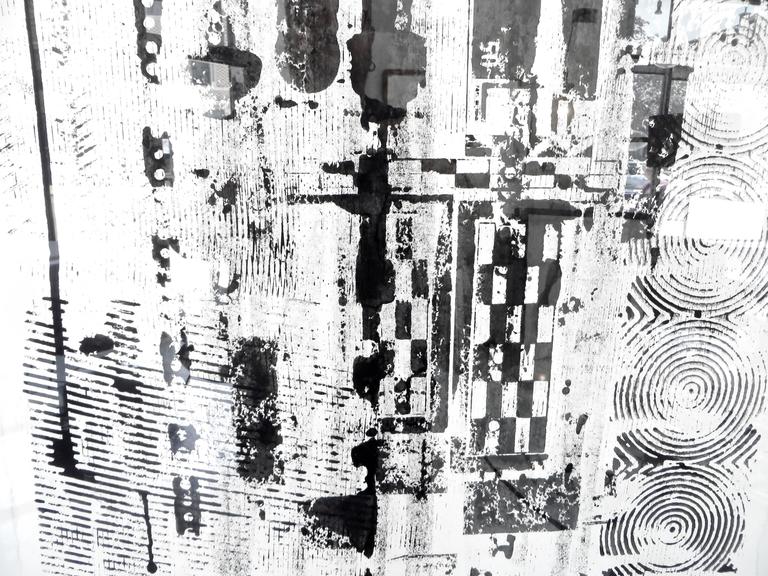 Multi Layered Black India Ink Drawings on Paper by Elliot Bergman, 2016 at 1stDibs