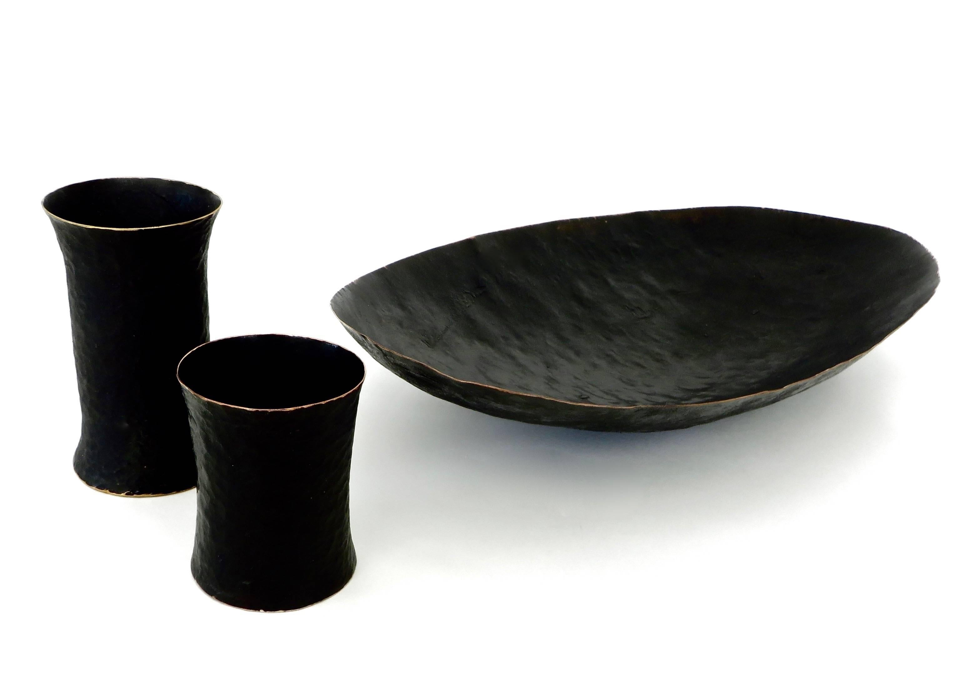 American Hvnter Gvtherer Laura Prieto-Velasco Poros Sculptural Bowl and Chalices