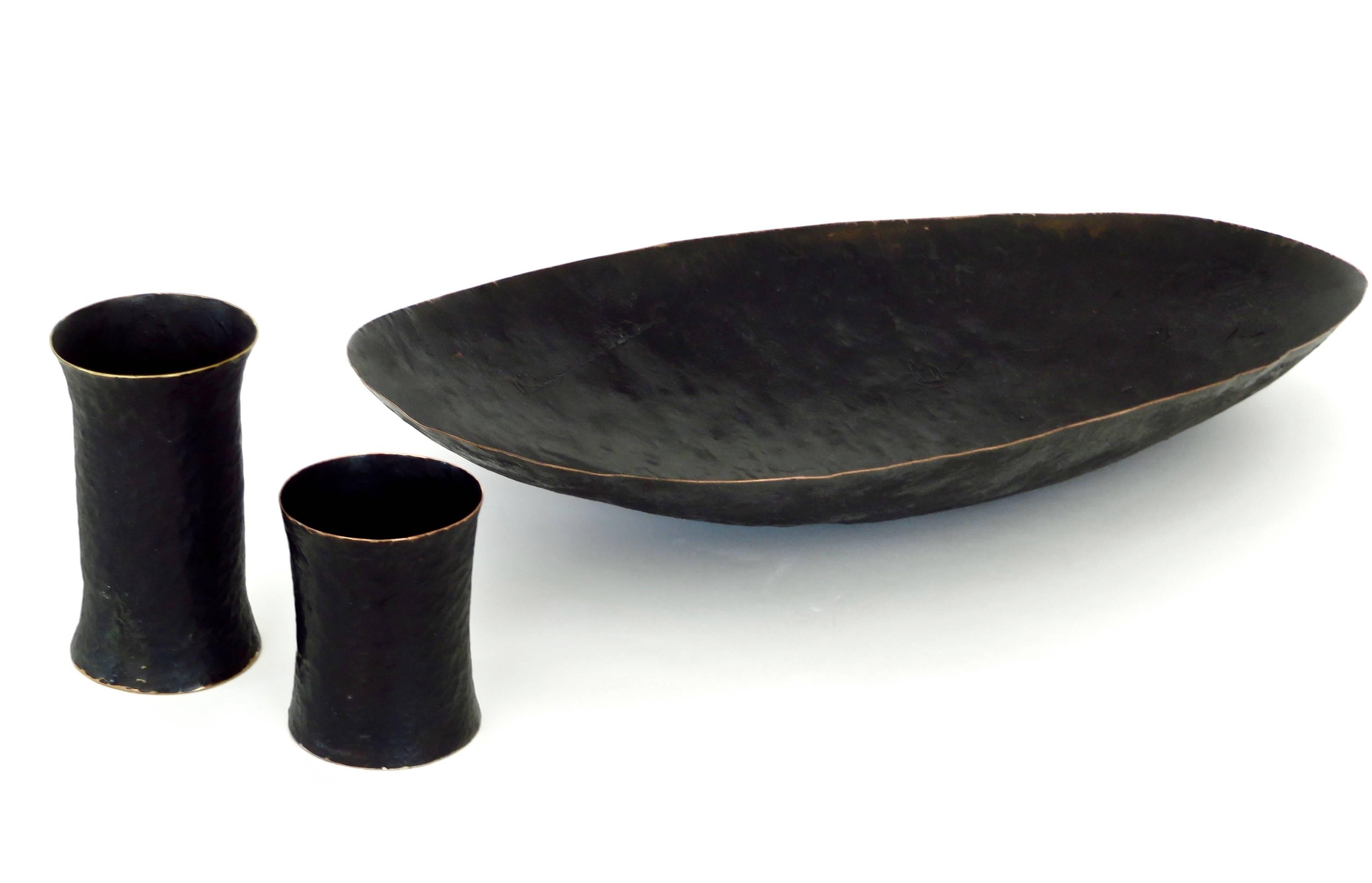Contemporary Hvnter Gvtherer Laura Prieto-Velasco Poros Sculptural Bowl and Chalices