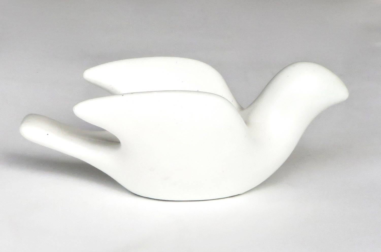 French Artist Andre Baud Ceramic La Paloma Dove Vallauris 2