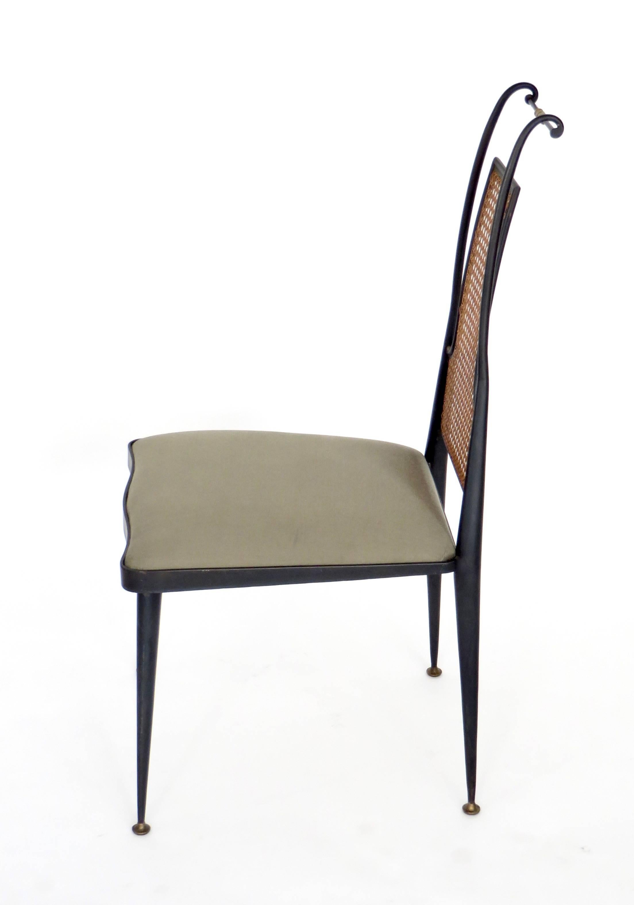 Mexican Pair of Side Chairs by Arturo Pani, circa 1950