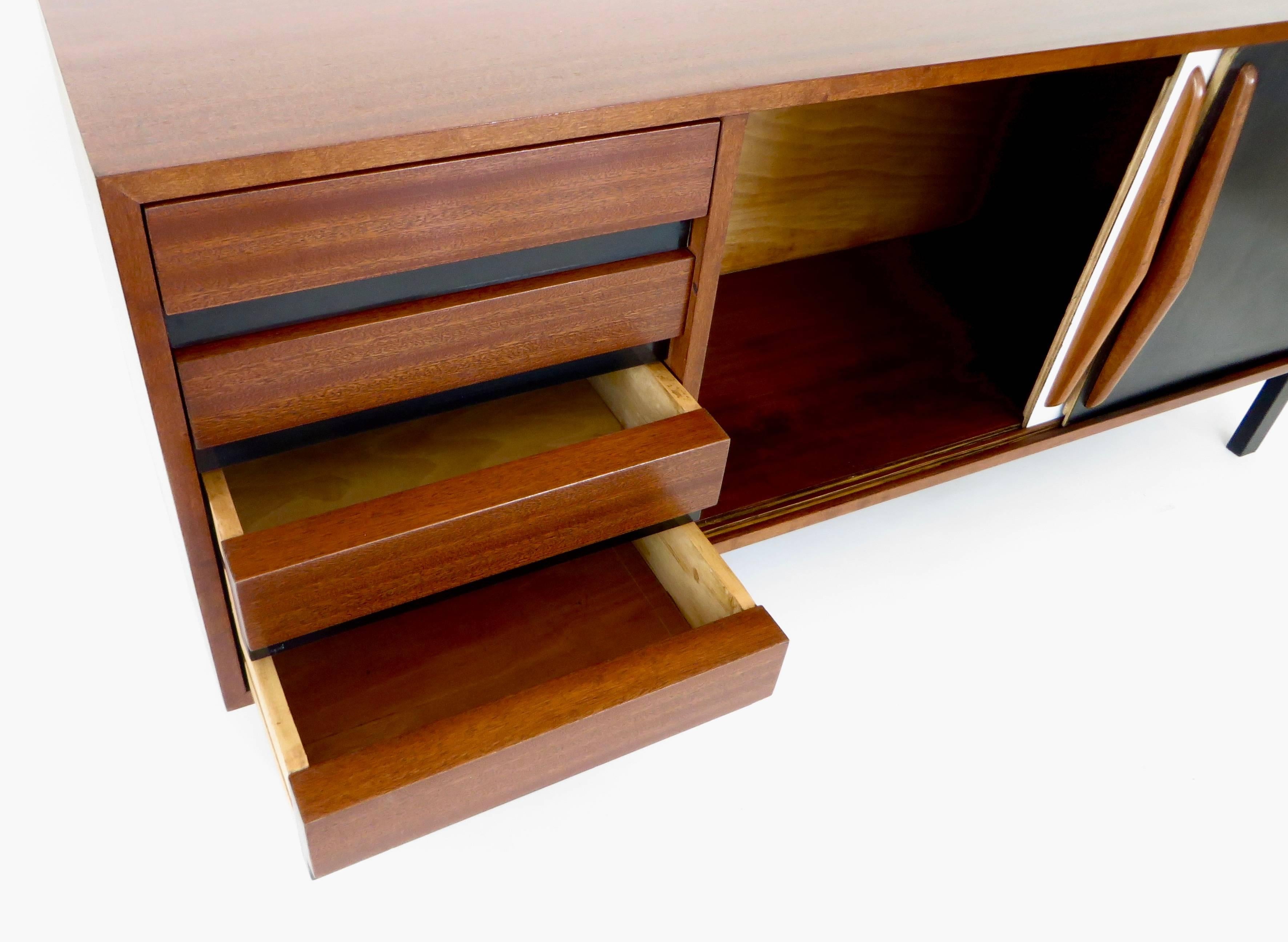 French Architect and Designer Charlotte Perriand Consado Sideboard or Buffet In Excellent Condition In Chicago, IL