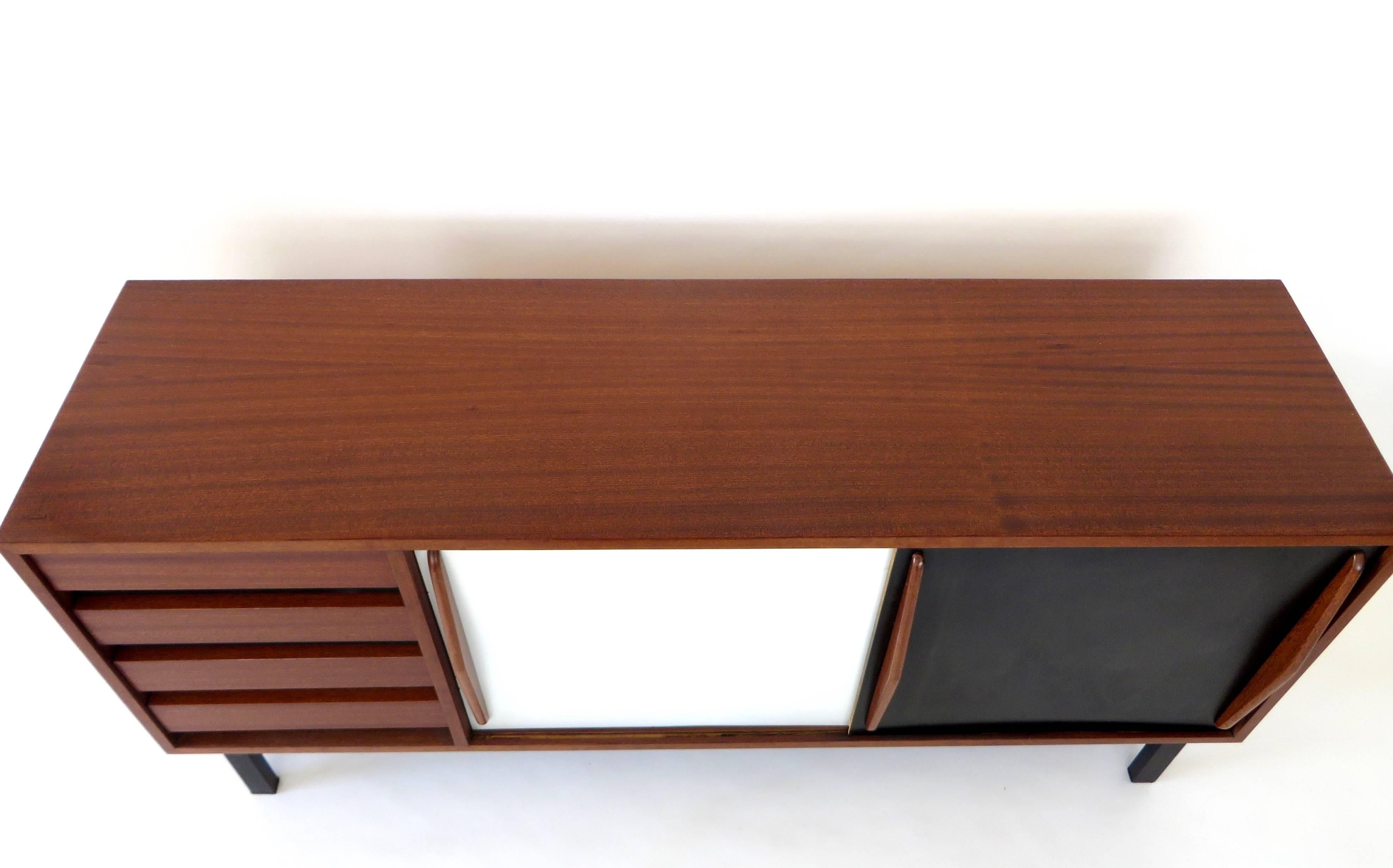 Mid-20th Century French Architect and Designer Charlotte Perriand Consado Sideboard or Buffet