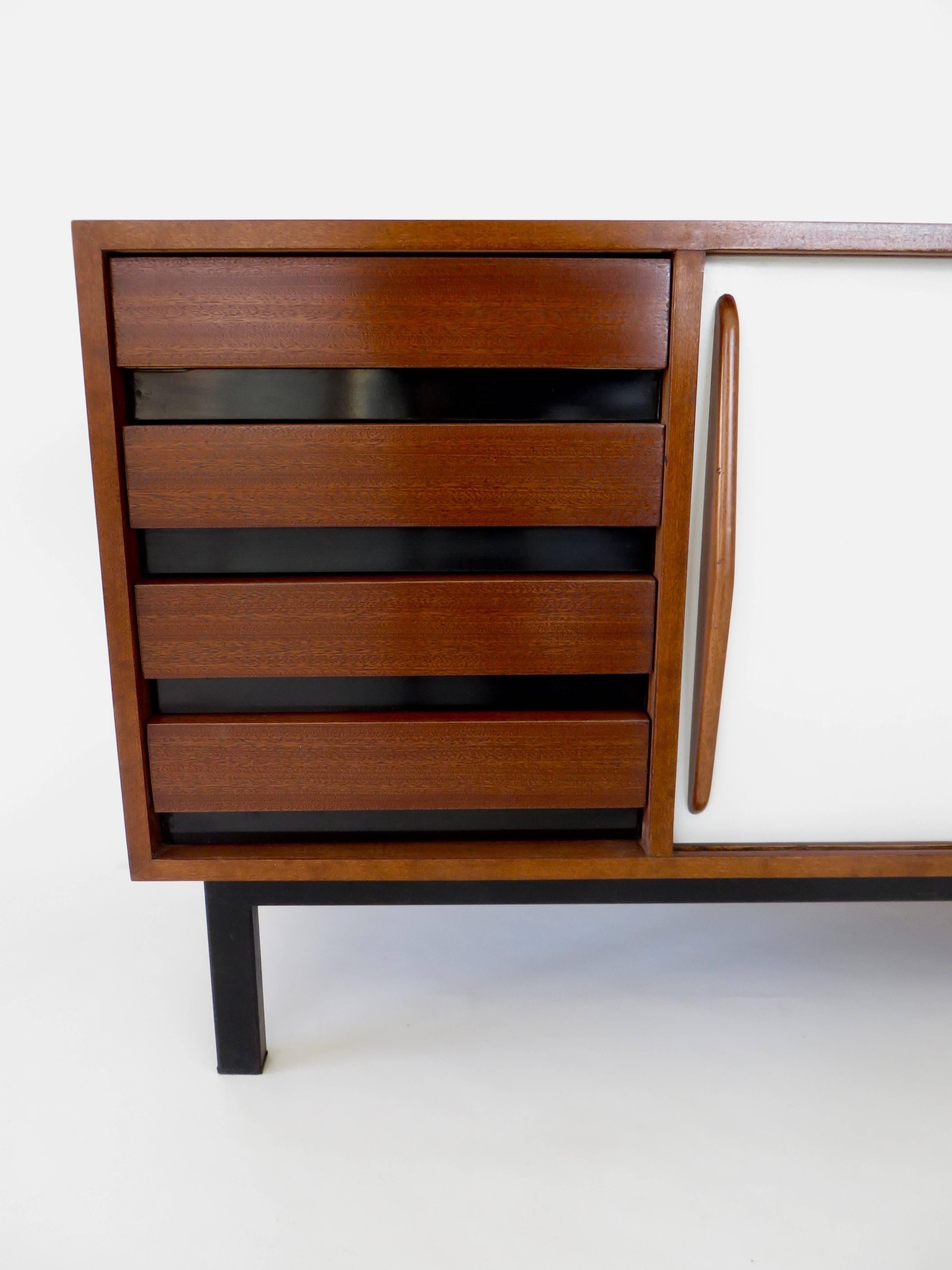 Mid-Century Modern French Architect and Designer Charlotte Perriand Consado Sideboard or Buffet