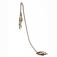 Five-Light Flax Rope or Single Light by Christien Meindertsma
