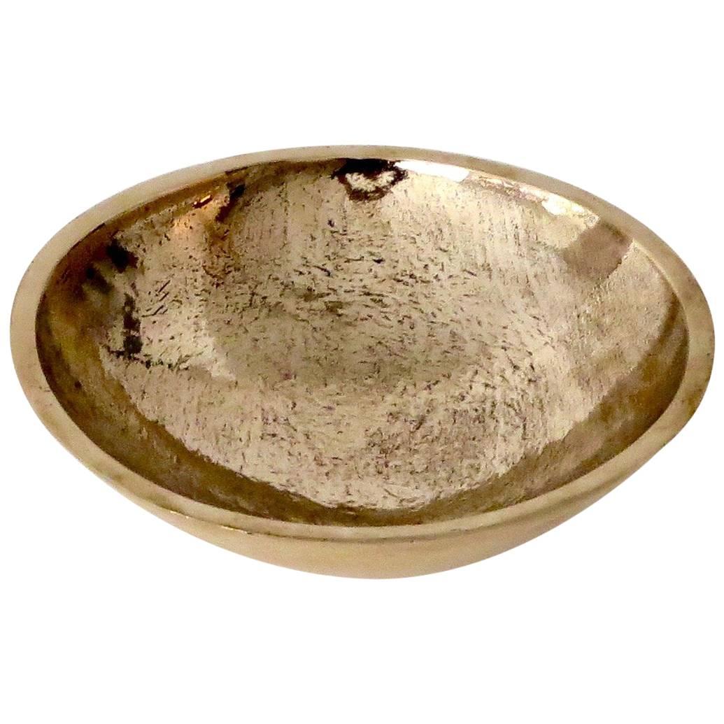 Contemporary Artist and Musician Elliot Bergman Bronze Bowl