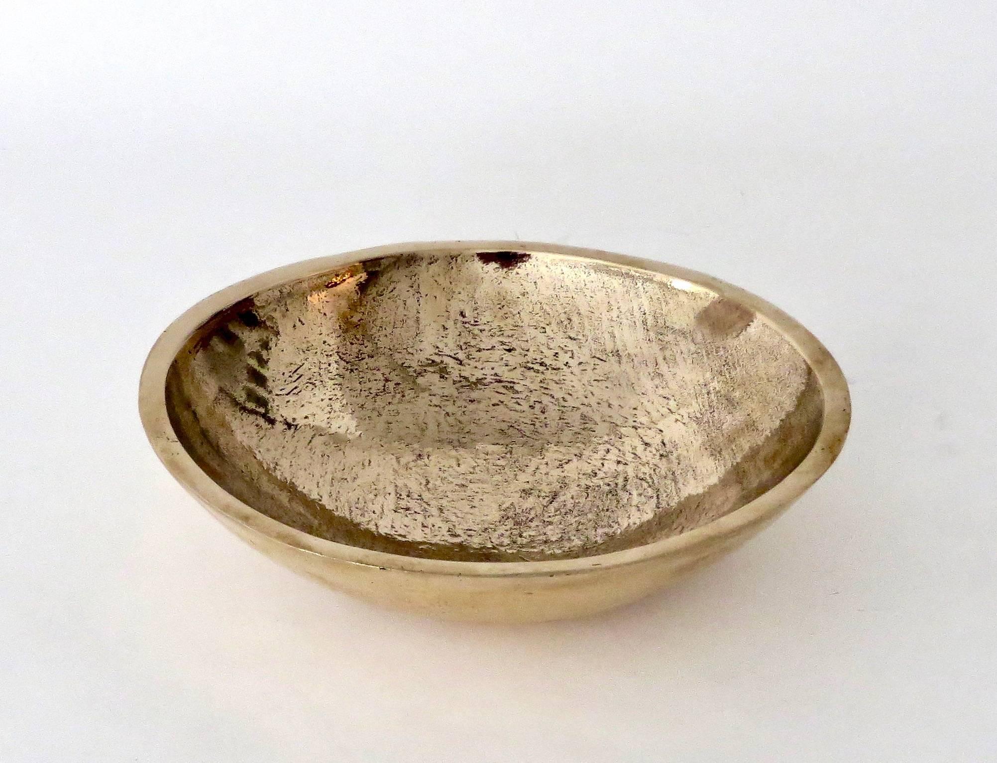 Contemporary Artist and Musician Elliot Bergman Bronze Bowl 1