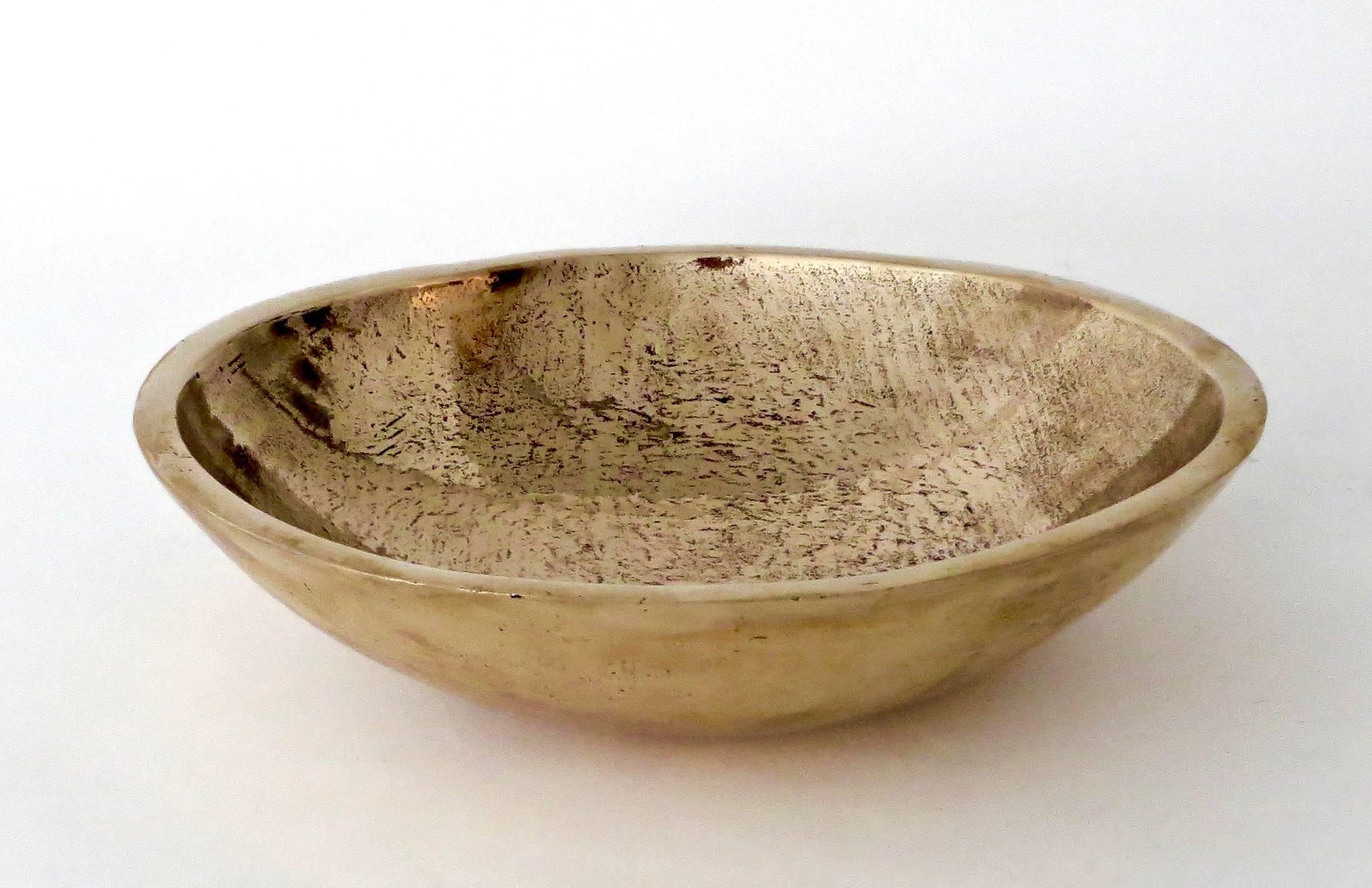 Contemporary Artist and Musician Elliot Bergman Bronze Bowl 2