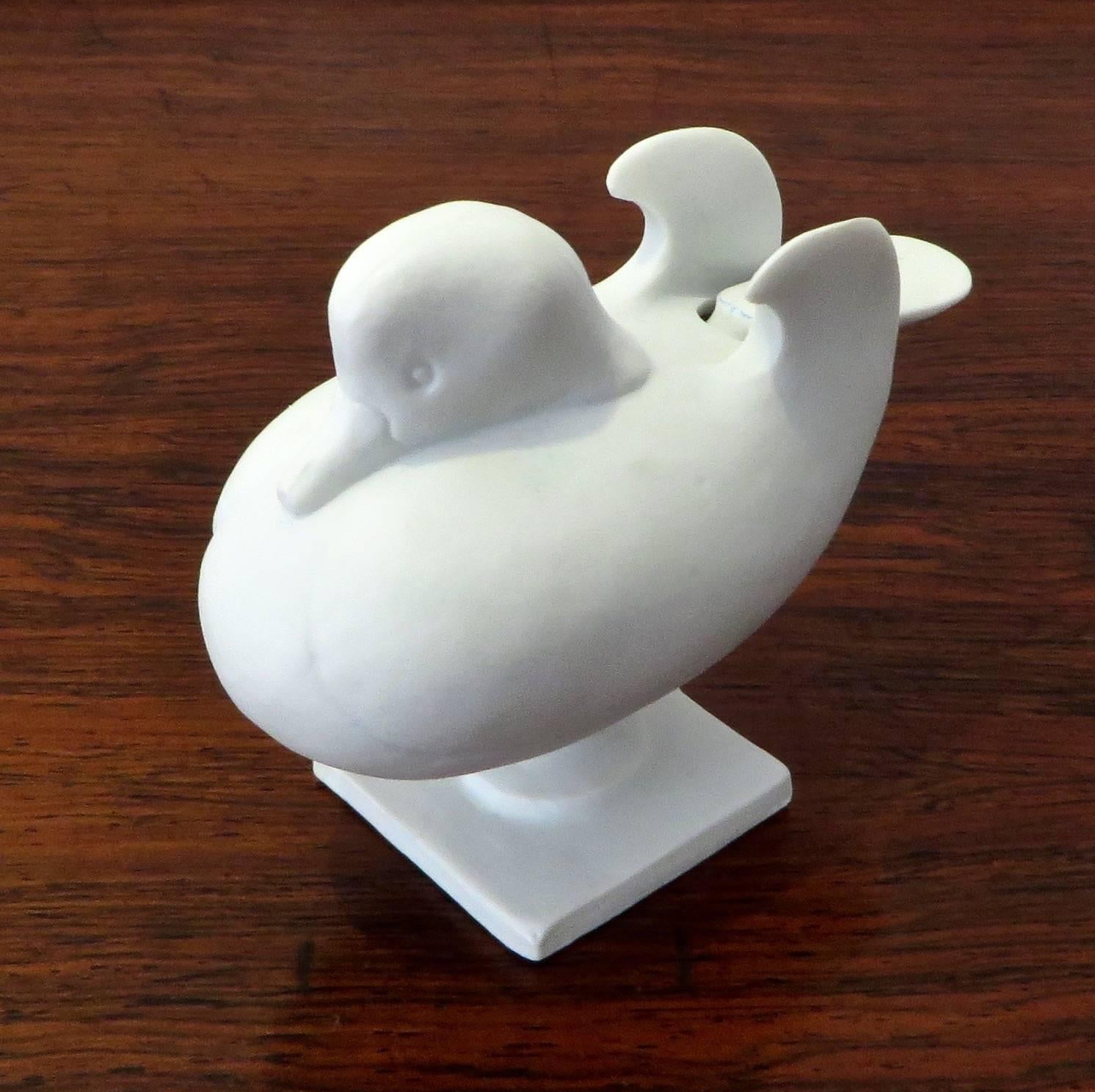 French Porcelain Salt Cellars by Claude Lalanne In Excellent Condition In Chicago, IL