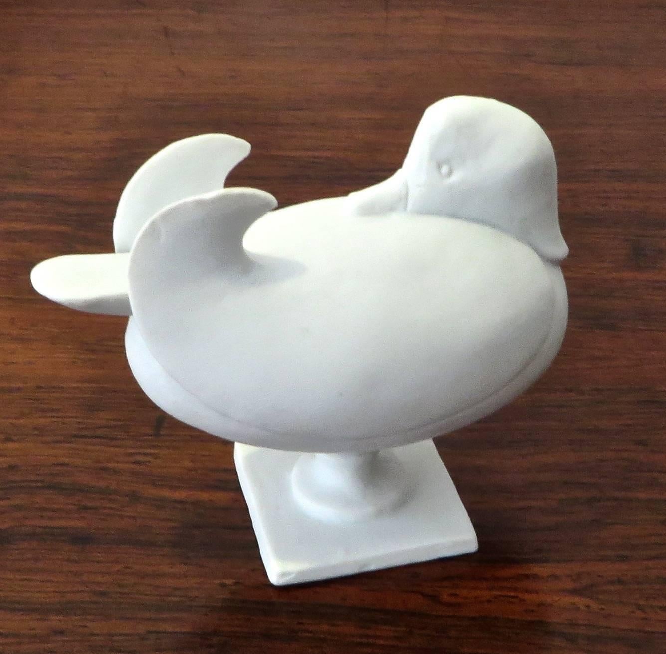 Late 20th Century French Porcelain Salt Cellars by Claude Lalanne