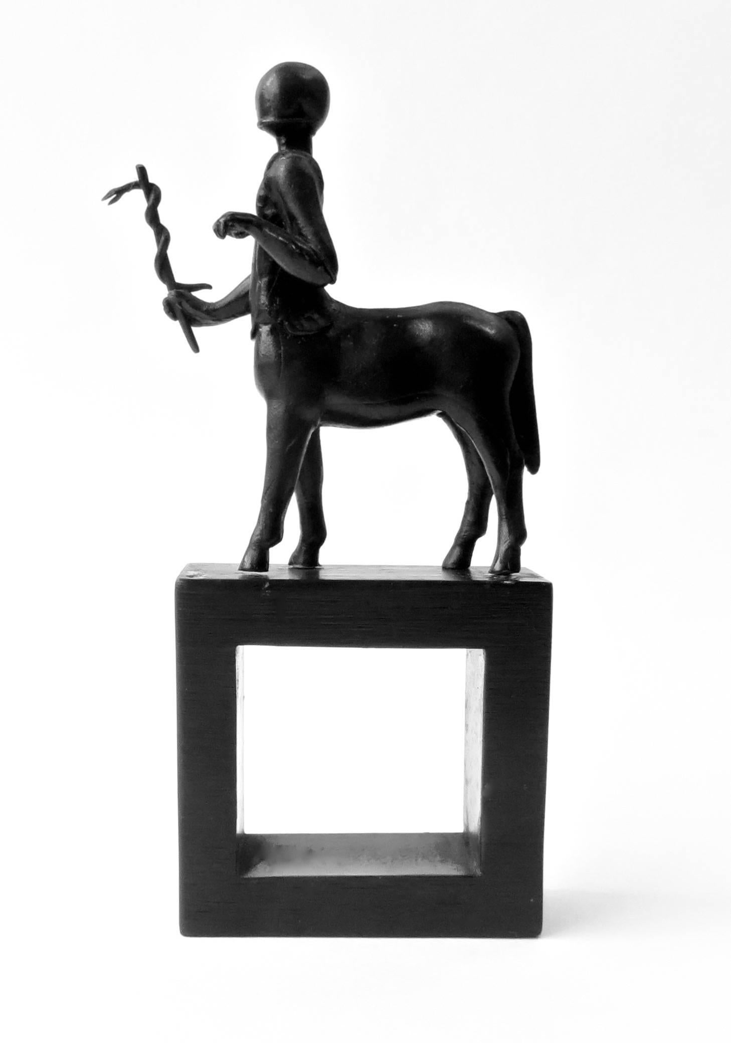 French Francois-Xavier Lalanne Petit Bronze Centaure Sculpture