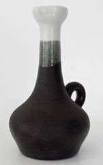 Gilbert Valentin, Les Archanges, French Ceramic Bottle, Vallauris