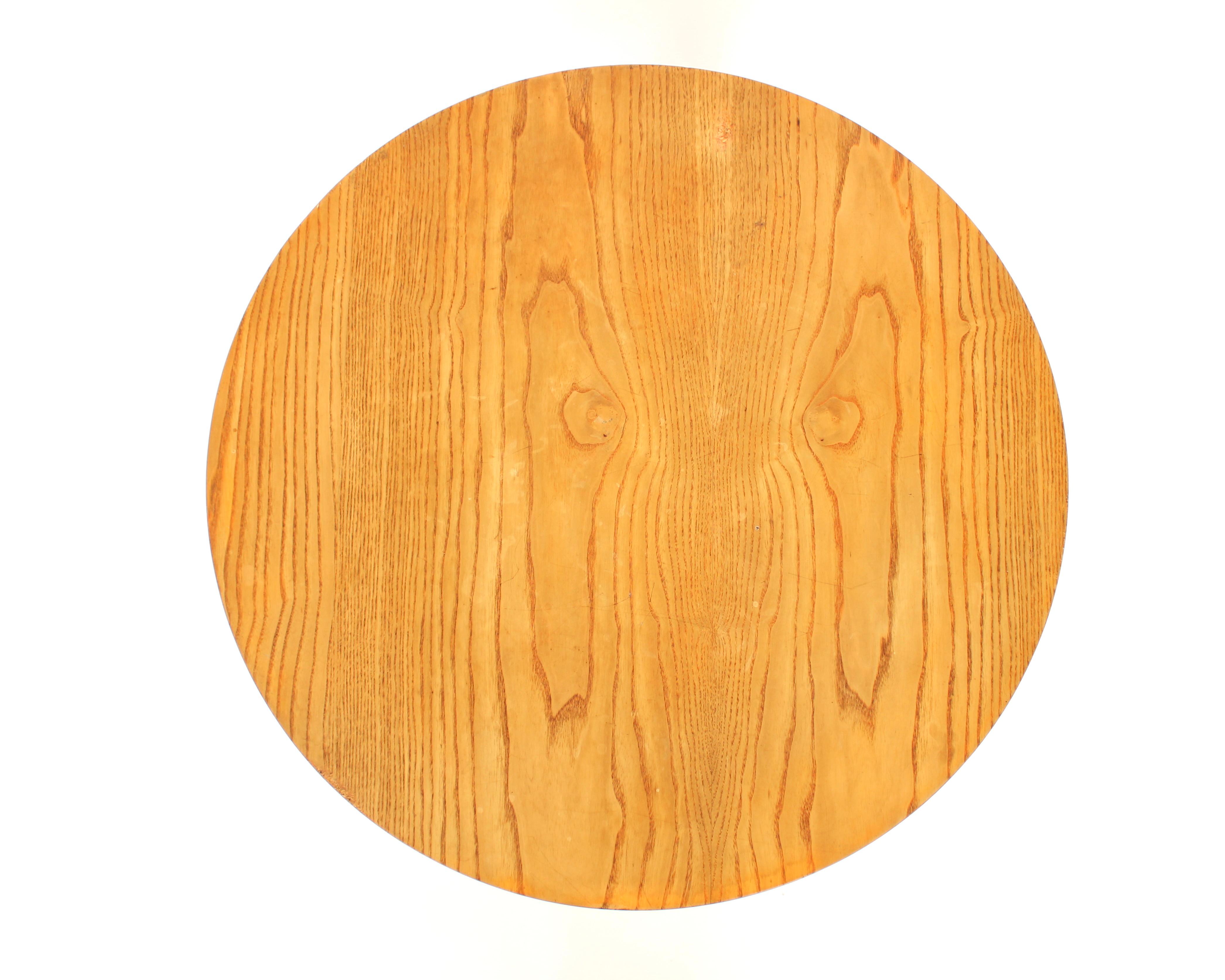 Charlotte Perriand Round Small Coffee or Side Table For Sale 2