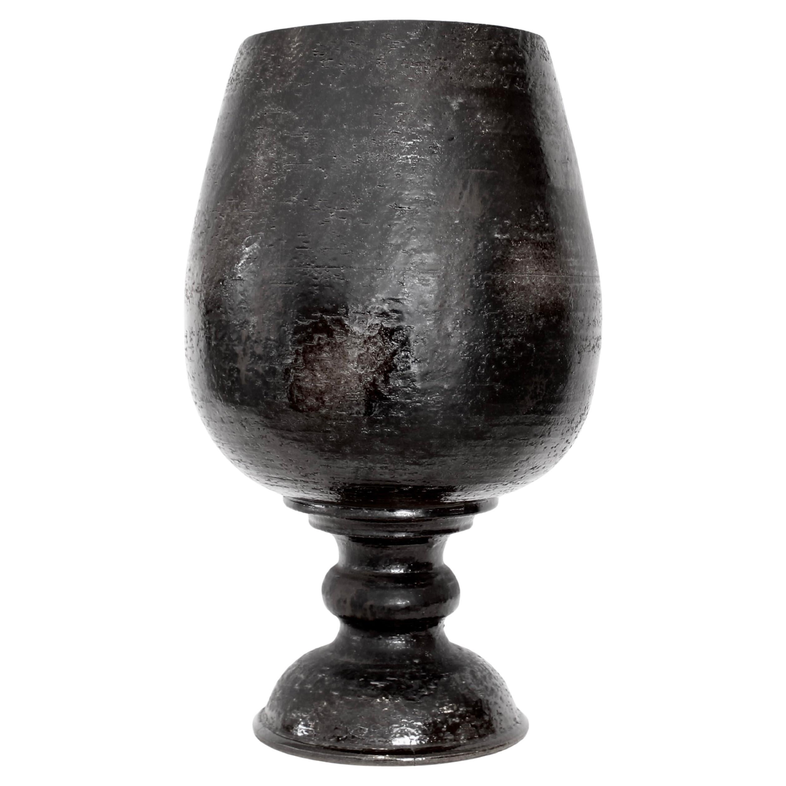 Jean Marais Vase monumental en céramique France c1960