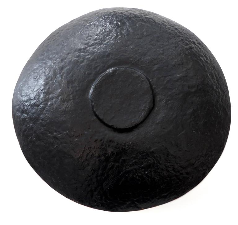 HandHammered Footed Sculptural Copper Bowl by Hvnter Gvtherer Poros Series For Sale at 1stDibs