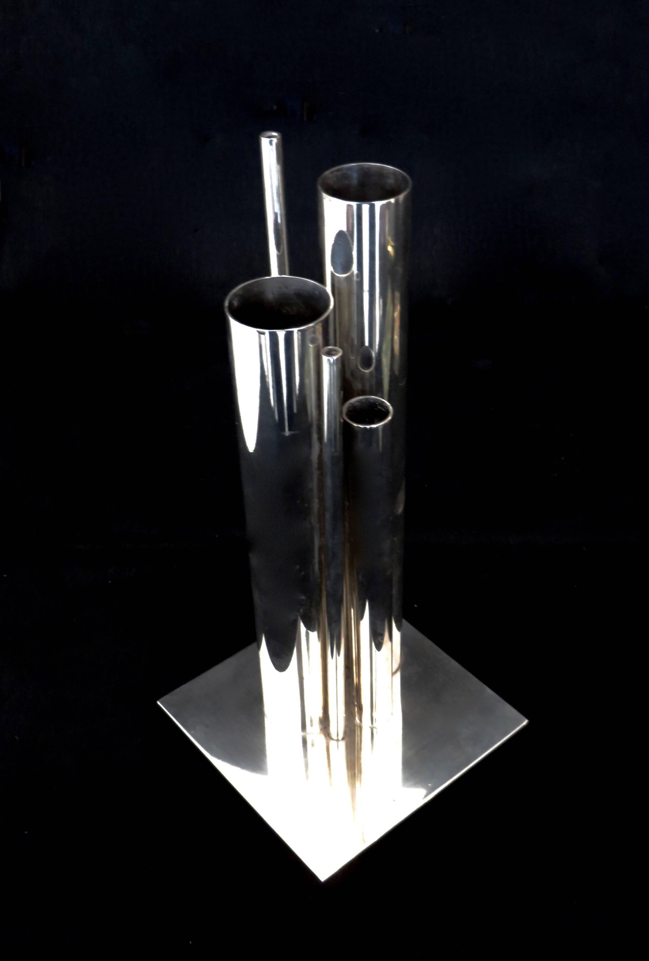 Mid-20th Century Jacques Sitoleux Vase by Christofle Gallia Collection