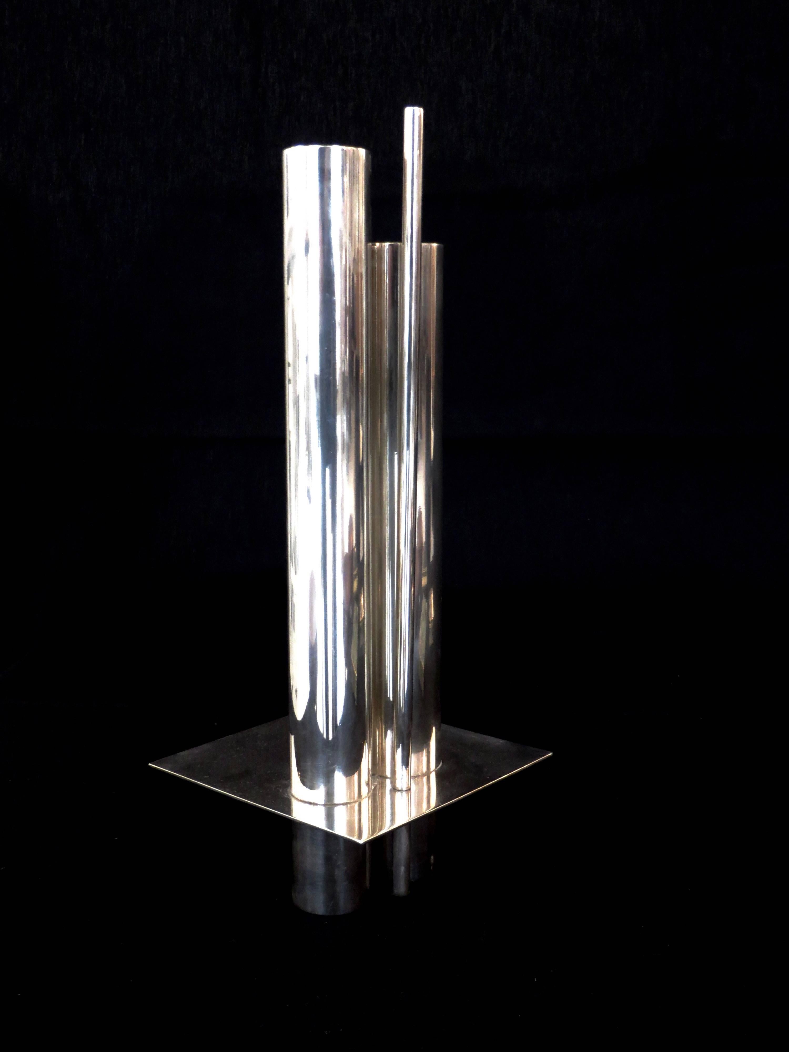 Mid-Century Modern Jacques Sitoleux Vase by Christofle Gallia Collection