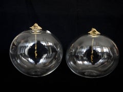 Handblown Glass and Bronze Object Curiosity Vessels by Lindsey Adelman