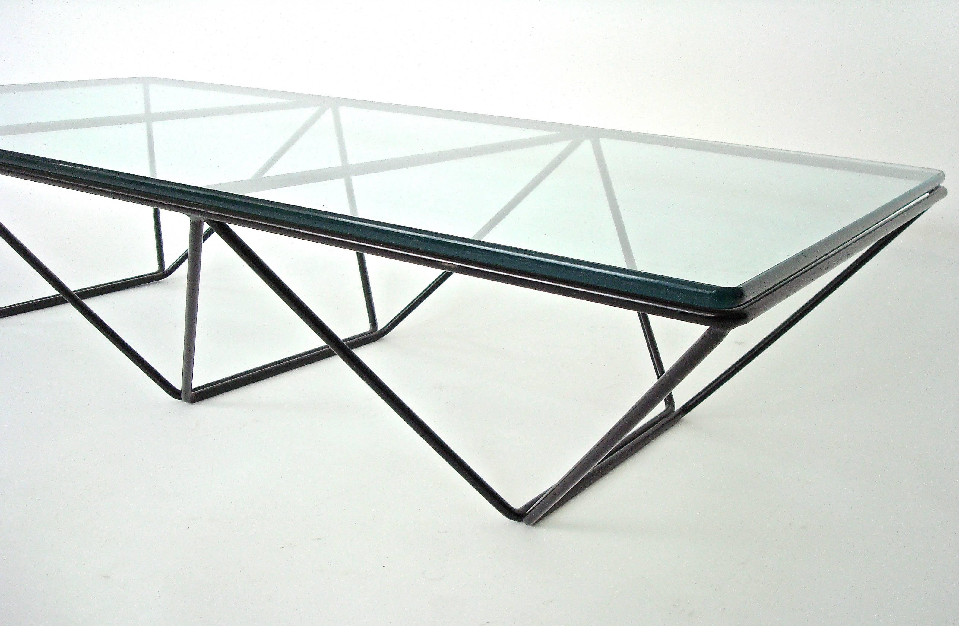 Alanda Rectangular Coffee Table by Paolo Piva for B&B Italia, Italy, 1982 In Excellent Condition In Chicago, IL