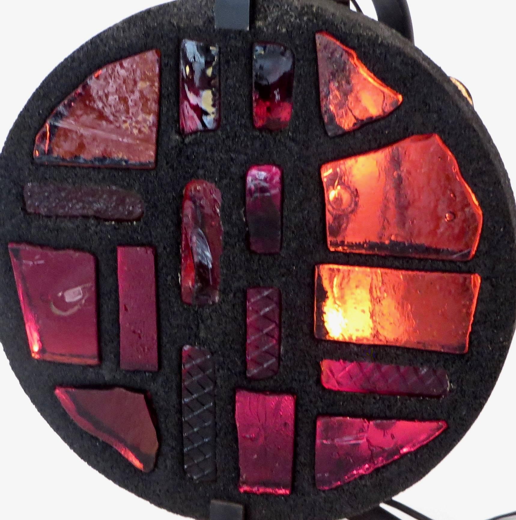 Sculpture Brutaliste En Verre Des Années 1950 - Signée Jacques Avoinet Et Jean Simon - Pièce Rare