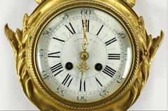 Tiffany & Company Gilt Bronze Cartel Clock