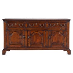 A George III Style Walnut Serving Cabinet. Spectacular Color/Patina. Handsome.