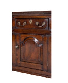 A George III Style Walnut Serving Cabinet. Spectacular Color/Patina. Handsome.