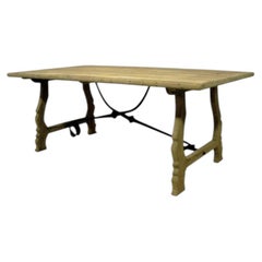 Italian 18th Century Style Dining, Writing or Sofa Table, Great Color And Patina
