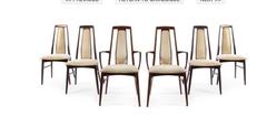 Niels Koefoed Koefoeds Hornslet Mid Century, Rosewood with Cream Upholstery Rare