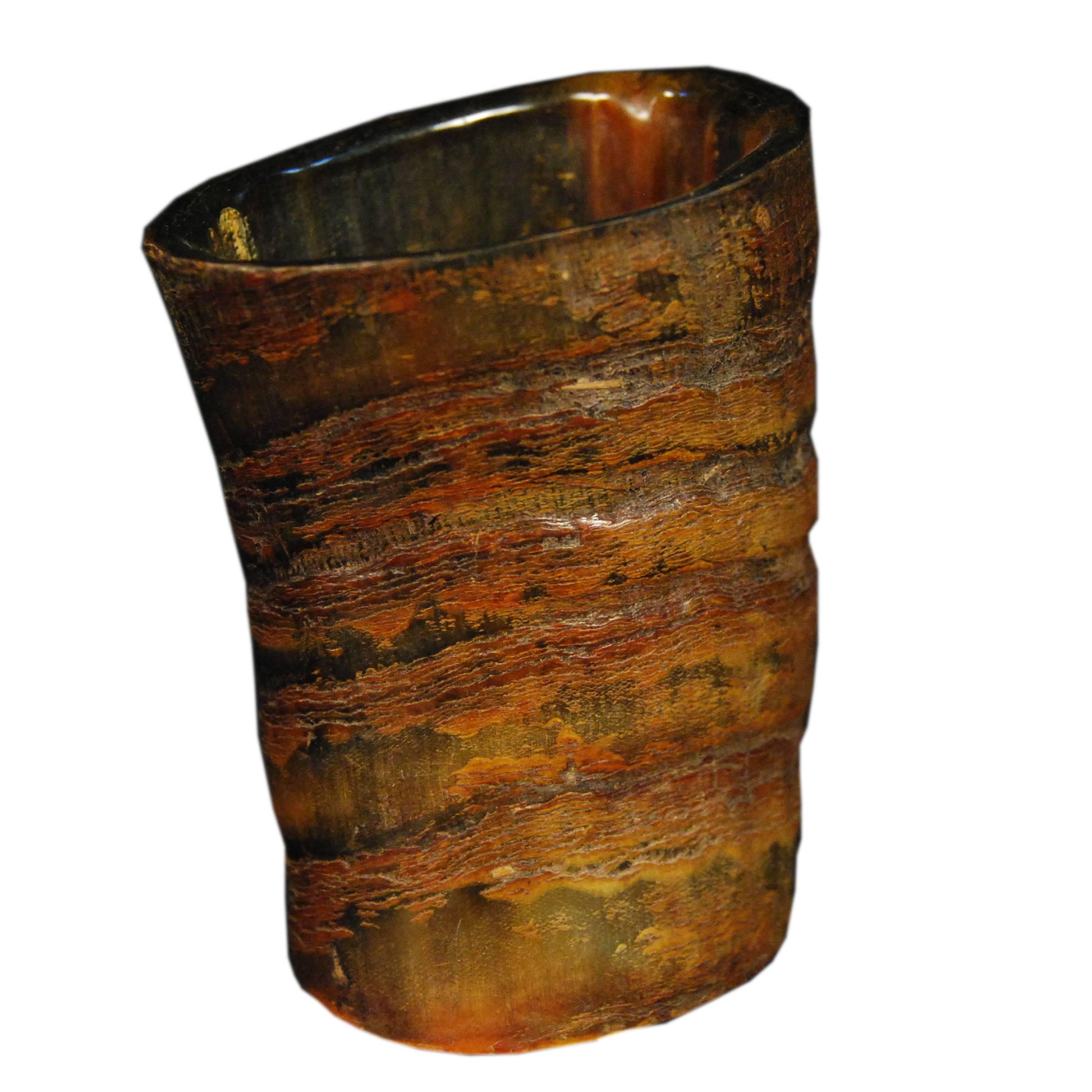 Horn Libation Cup