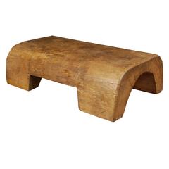 19th Century Chinese Walnut Footrest