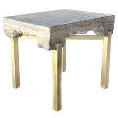 Antique Early 19th Century Washing Stone Table