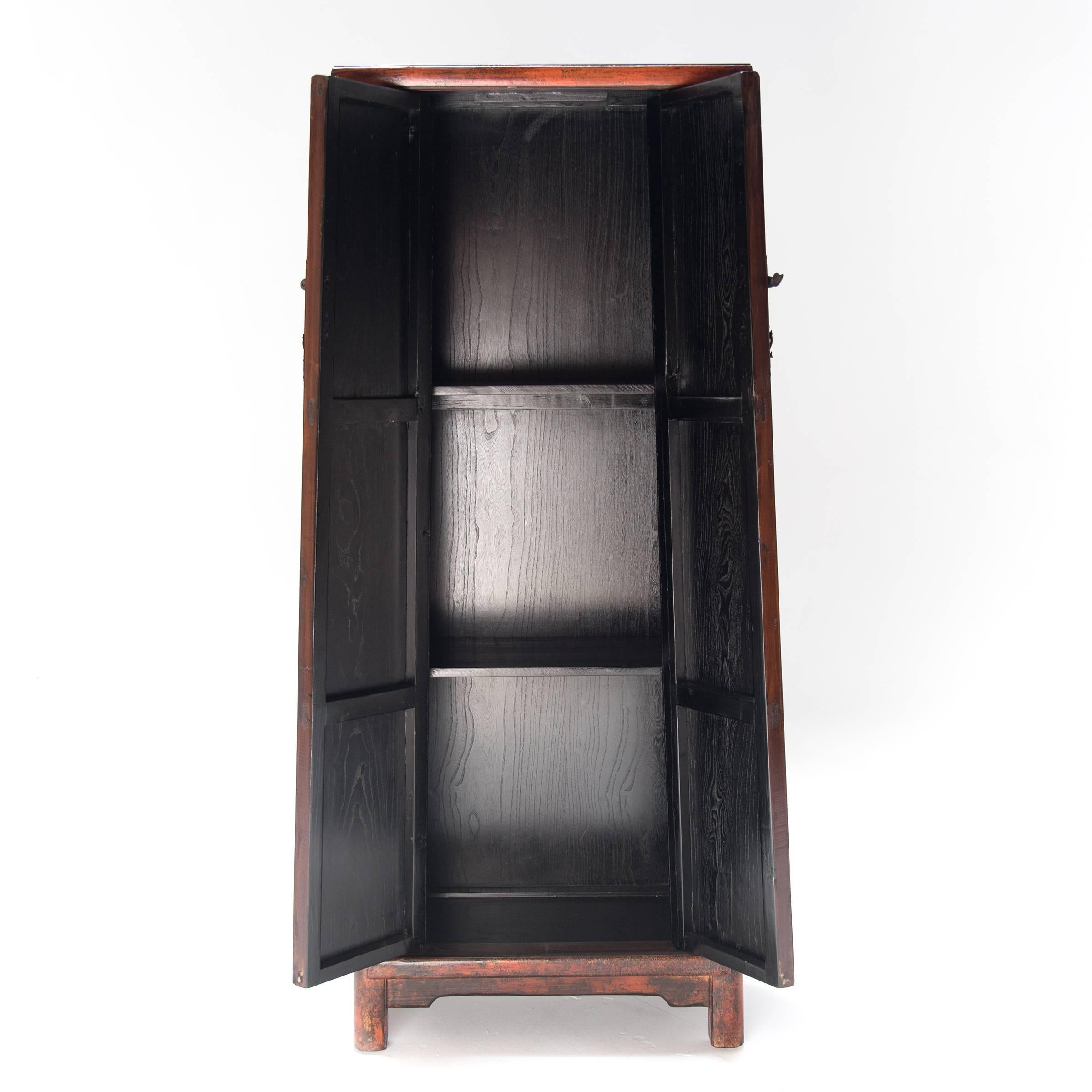 Chinese 19th Century Narrow Noodle Cabinet