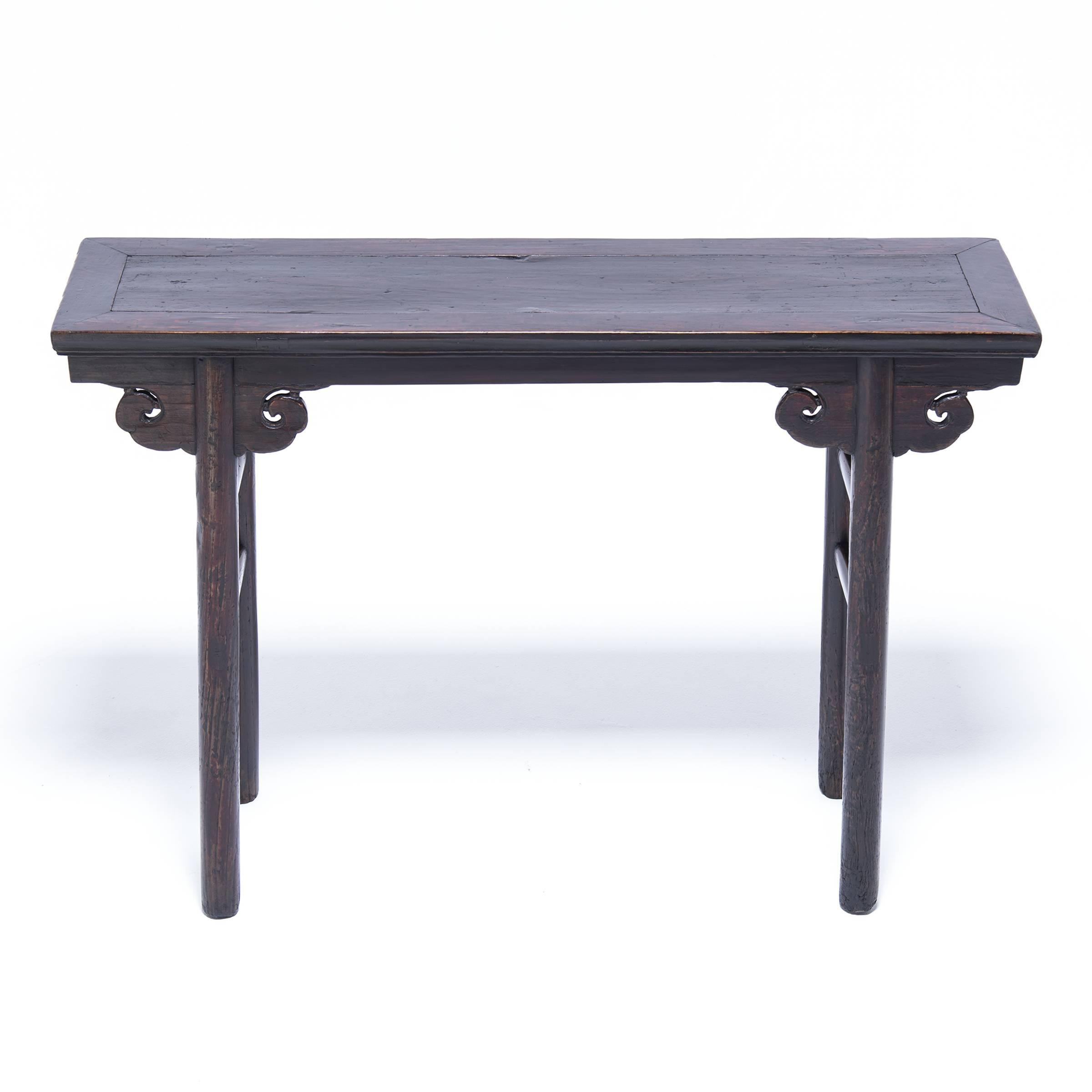 19th Century Inset Leg Wine Table