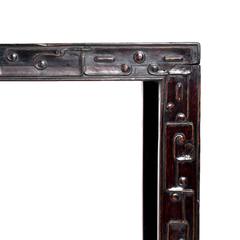 19th Century Chinese Square Corner Waterfall Table