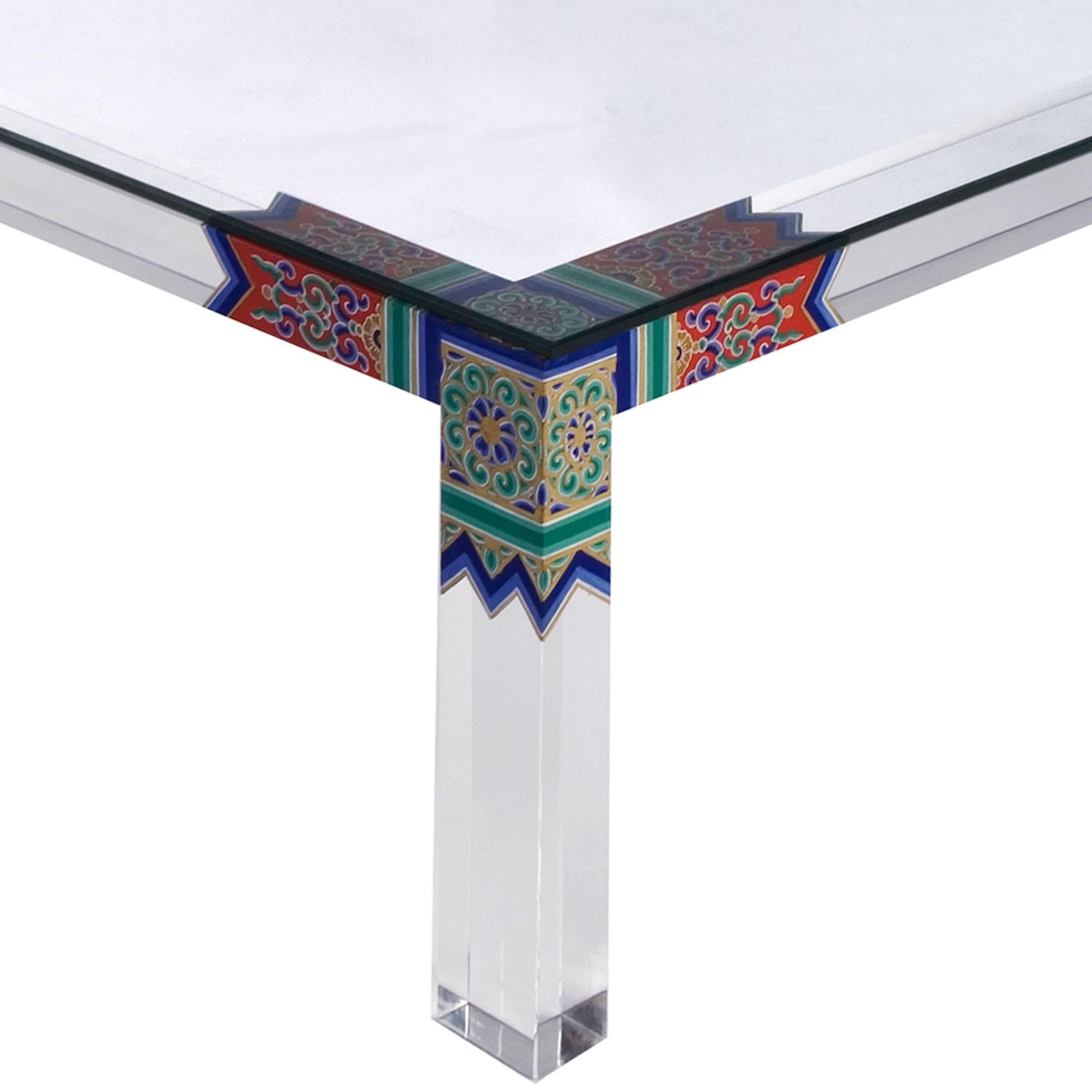 Chinese Summer Palace Low Table by July Zhou